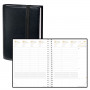 Agenda QUOVADIS TIME&LIFE XLARGE Time & Life - Noir - 21x27cm - 1 semaine sur 2 pages