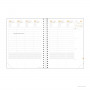 Recharge agenda QUOVADIS TIME & LIFE XL Large - 21x27cm - 1 semaine sur 2 pages Verticale