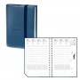 Agenda QUOVADIS TIME&LIFE POCKET Bleu métal - 10x15cm - 1 semaine sur 2 pages