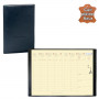 Agenda de poche QUOVADIS RANDONNEE Prestige avec répertoire couverture Montebello noir 9x12,5cm - 1 semaine sur 2 pages