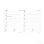 Recharge agenda QUOVADIS LE PROFESSEUR - 21x27cm - 2 semaines sur 2 pages