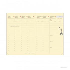 Brepols Optivision XL agenda, Nature, français, assorti, 2024 Meyer