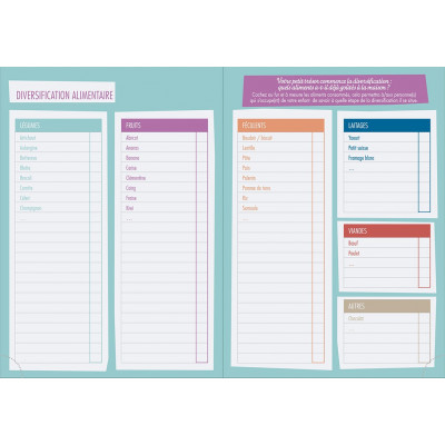 Carnet De Liaison Exacompta Mon Agenda Baby Day 0 3ans 15x21cm