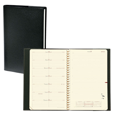 Agenda 2024 QUOVADIS Note 24S 16x24cm Soho - 1 semaine sur 1 page