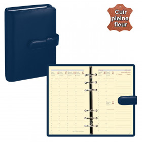 AGENDA DISCOUNT Calendrier de Banque Bleu 55x40.5cm carton rigide - 2024 :  : Fournitures de bureau