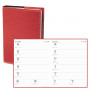 Agenda QUOVADIS LE PROFESSEUR Club - Rouge Cerise - 21x27cm - 2 semaines sur 2 pages