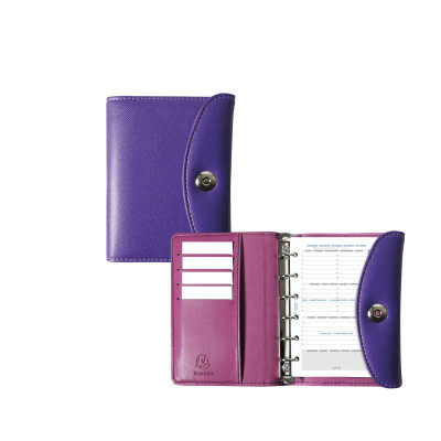 Agenda organiseurs EXACOMPTA Exatime 14 light Philae violet - 140x100mm