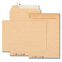 25x Enveloppes C5 162x229mm GPV - marron - bande détachable