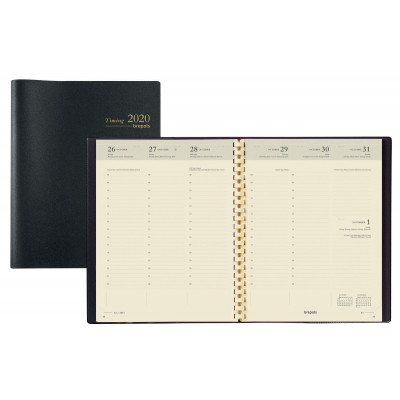 Agenda BREPOLS Timing 17,2 x 22 cm - 1 semaine sur 2 pages