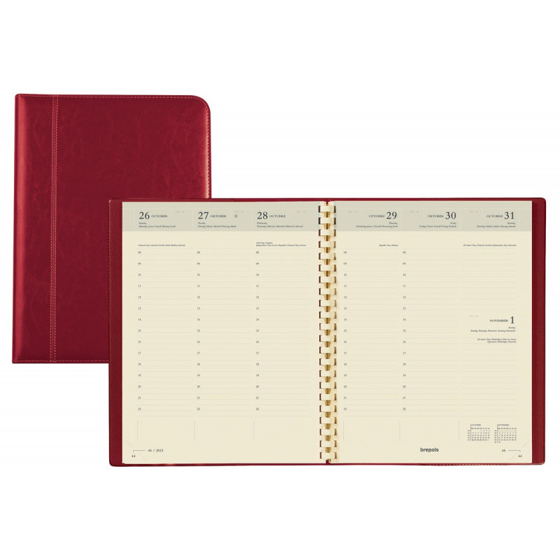 brepols Agenda journalier 'CHANTIER', 2024, 85 x 145 mm - Achat/Vente  BREPOLS 75126483