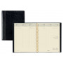 Agenda BREPOLS Timing - 17,2x22cm - 1 semaine sur 2 pages couverture noir Palermo