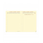 Agenda QUOVADIS Miniday ML 7x10cm Soho - 1 jour par page - Rouge Dali