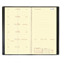 Agenda QUOVADIS Italnote S 8,8x17cm Soho - 1 semaine sur 1 page Horizontal+NOTE - Rouge Dali