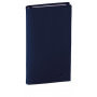 Agenda QUOVADIS Italnote 8,8x17cm cuir pleine fleur Montebello - 1 semaine sur 1 page Horizontal+NOTE - Bleu Marine