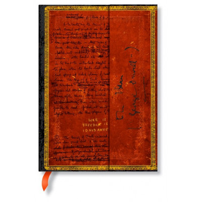 Carnet PAPERBLANKS non ligné - Midi 130×180mm - Les Manuscrits Estampés série 1984 Orwell
