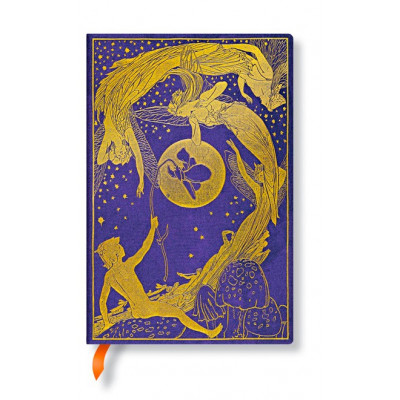 Carnet PAPERBLANKS ligné - Mini 95×140mm - Langs Fairy Books série Fée Violette