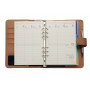 Organiseur OBERTHUR 21 MILANO en toile enduite CAMEL - format 19x23cm