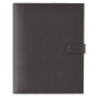 Organiseur OBERTHUR 21 ANDREW en toile enduite ANTHRACITE - format 19x23cm