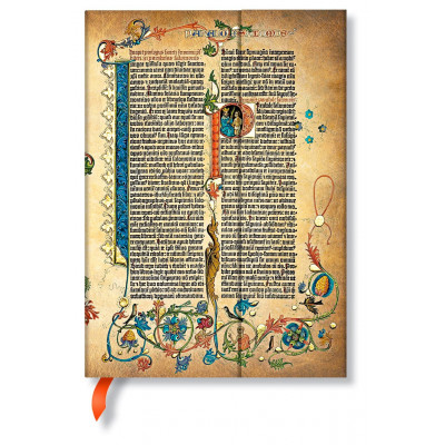Carnet PAPERBLANKS ligné - Midi 130×180mm - La Bible de Gutenberg série Parabole