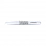 Stylo plume cristaux SWAROVSKI - argent - F (0,3 mm) - BLEU