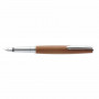 Coffret Stylo plume bois Timeless WOOD - marron - M (0,5 mm) - BLEU