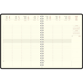 Exacompta, Planning mural, PLANEXA, 2024, dépliant 15 mois, 34500E