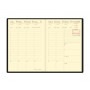 Agenda QUOVADIS AFFAIRES Prestige 10x15cm - Soho Rouge Dali - 1 semaine sur 2 pages Vertical
