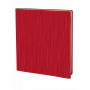 Agenda QUOVADIS EXECUTIF Prestige 16x16cm - Sahara Rouge Cerise 1 - 1 semaine sur 2 pages Vertical