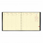 Agenda QUOVADIS EXECUTIF Prestige 16x16cm - Soho Rouge Dali - 1 semaine sur 2 pages Vertical