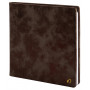 Agenda QUOVADIS EXECUTIF 16x16cm - Nacre Marron - 1 semaine sur 2 pages Vertical