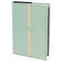 Agenda QUOVADIS PLAN NOTE 15x21cm - Billy Vert Amande - 1 semaine sur 1 page Horizontal