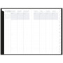 Agenda QUOVADIS PLAN WEEK 16x24cm - Billy Bleu Lavande - 1 semaine sur 2 pages Vertical