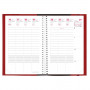 Agenda QUOVADIS TIME&LIFE Pocket 10x15cm - Time & Life Blanc - 1 semaine sur 2 pages Vertical