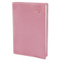 Agenda QUOVADIS UNIVERSITAIRE 10x15cm - Equology Rose - 1 semaine sur 2 pages Vertical