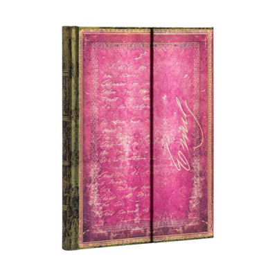 Carnet PAPERBLANKS ligné - Mini 100×140mm - Les Manuscrits Estampés série Emily Dickinson, Morte pour la Beauté