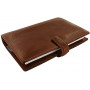 Organiseur FILOFAX Personnal 18x13cm LOCKWOOD COGNAC cuir de buffle - 1 semaine sur 2 pages HORIZONTAL