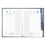 Agenda EXACOMPTA Time 21 Silva - 15x21cm - 1 jour par page (COLORIS ALEATOIRES)