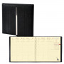 Agenda QUOVADIS EXECUTIF PRESTIGE S VENEZIA - 16x16cm - NOIR - 1 semaine sur 2 pages