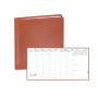 Agenda QUOVADIS EXECUTIF 16x16cm - Luna Terracotta - 1 semaine sur 2 pages Vertical