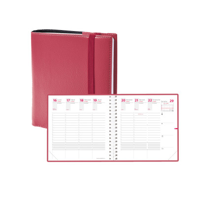 Agenda 2024 QUOVADIS TIME&LIFE Medium 16x16cm - Time & Life Rose