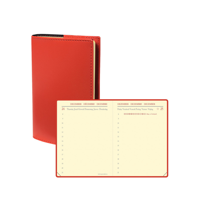 Agenda 2024 QUOVADIS Texthebdo 16x24cm Touch - 1 semaine sur 2