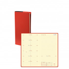 PBKS Agenda Mini Semainier Horizontal Rigide