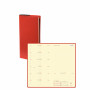 Agenda QUOVADIS Italnote 8,8x17cm Soho - 1 semaine sur 1 page Horizontal+NOTE - Rouge Dali
