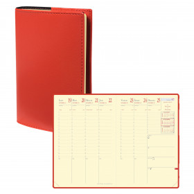 Agenda de poche Mini Labo - 1 semaine sur 2 pages - 9 x 17,5 cm - bleu -  Exacompta