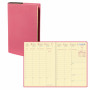 Agenda QUOVADIS Universitaire Prestige 10x15cm Soho - 1 semaine sur 2 pages Vertical - Rose
