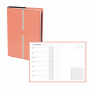 Agenda QUOVADIS PLAN NOTE 15x21cm - Billy Rose Blush - 1 semaine sur 1 page Horizontal