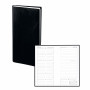 Agenda EXDI - 8.8x17 cm - NOTEXDI ML Alpha noir - 1 semaine sur 1 page + NOTES