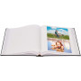Lot 2x Albums photo traditionnels 29x32cm - 100 pages blanches - 500 photos + 900 pastilles - VERT