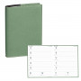 Agenda QUOVADIS LE PROFESSEUR Club - Sauge - 21x27cm - 2 semaines sur 2 pages