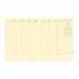 Agenda QUOVADIS PRESIDENT Prestige Soho Bleu acier - 21x27cm - 1 semaine sur 2 pages Verticale